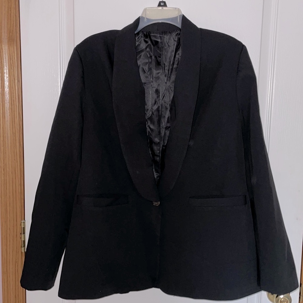 Black suit jacket XXL